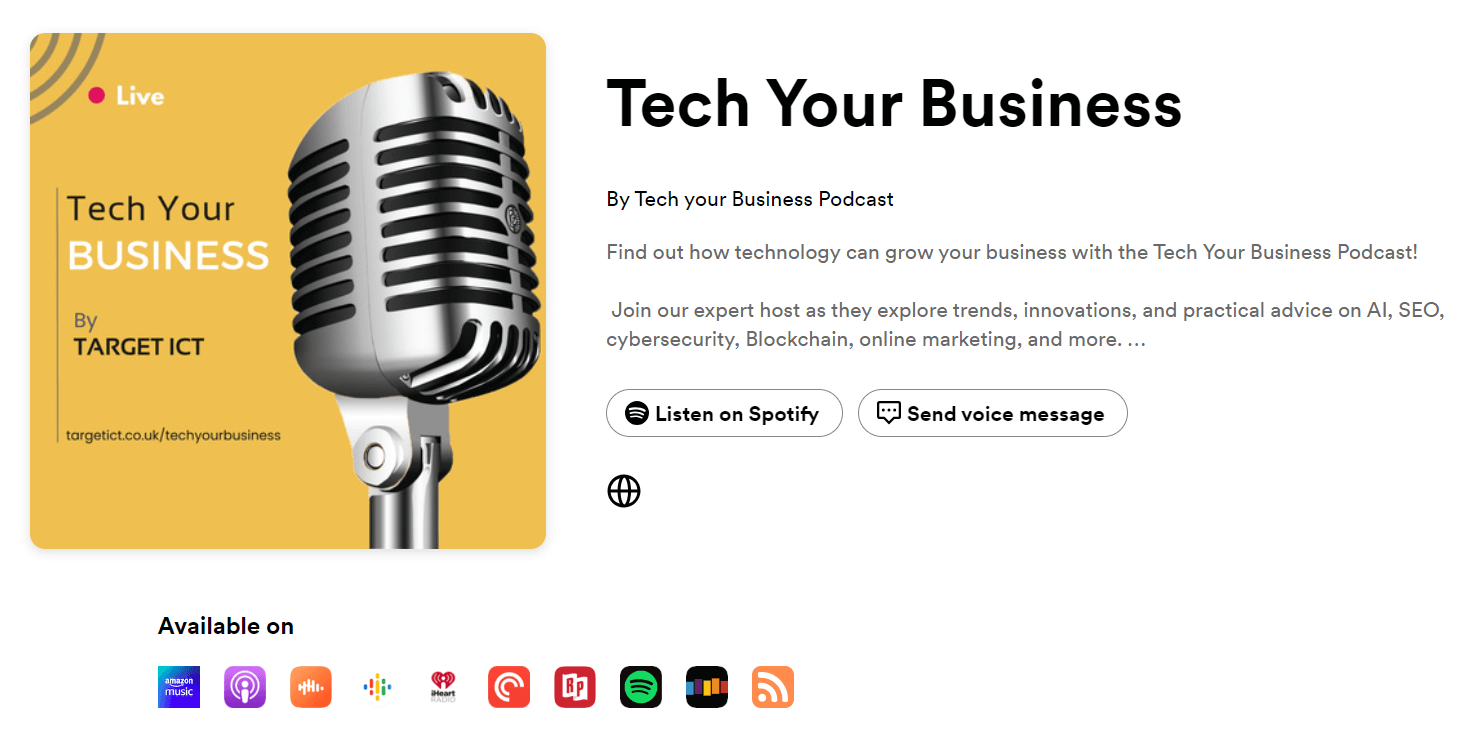 tech your business podcast
